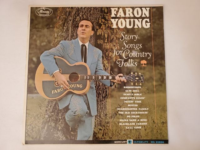 Faron Young Story Songs for Country Folks vinyl record