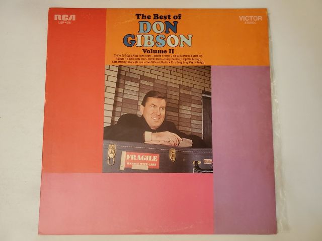 Don Gibson The Best of Don Gibson Volume II vinyl record