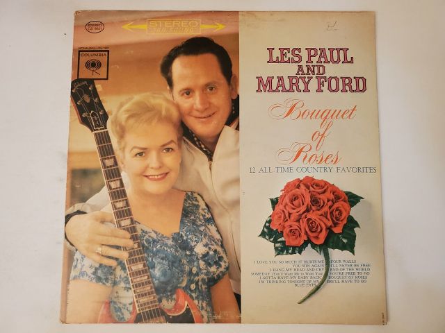 Les Paul and Mary Ford Bouquet of Roses vinyl record