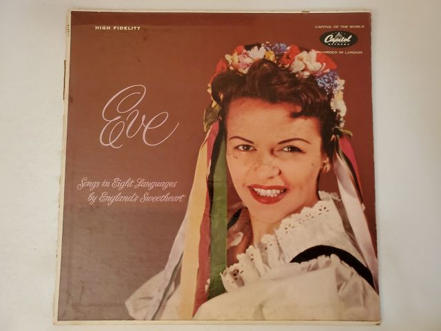 Eve Songs in Eight Languages vinyl record