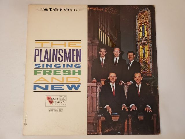 The Plainsmen Singing Fresh and New vinyl record