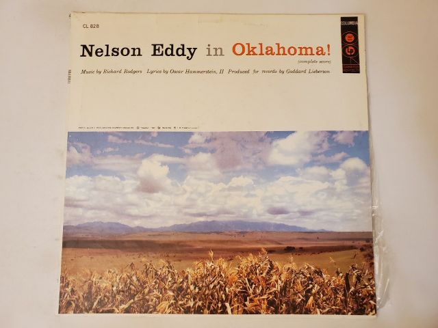 Nelson Eddy Oklahoma vinyl record