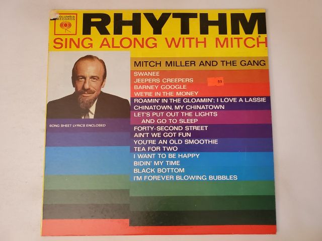 Mitch Miller and The Gang Sing Along with Mitch vinyl record