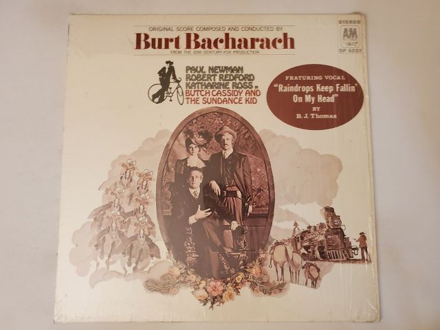 Burt Bacharach Butch Cassidy and the Sundance Kid vinyl record