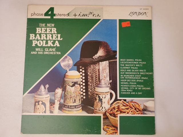 Will Glahe and His Orchestra The New Beer Barrel Polka vinyl record