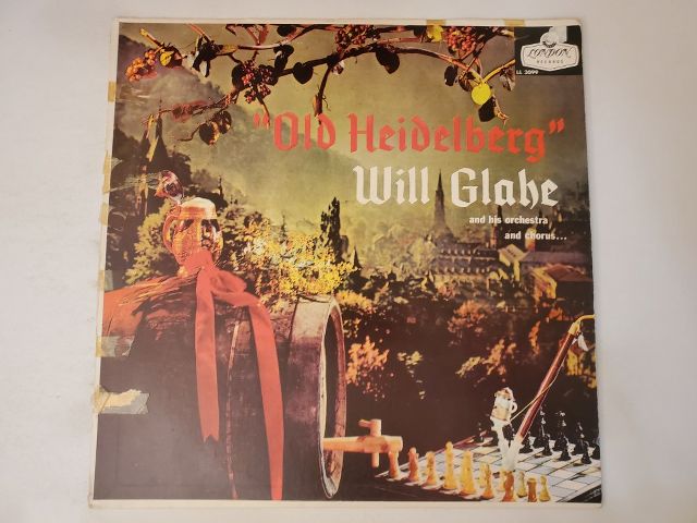 Will Glahe Old Heidelberg vinyl record