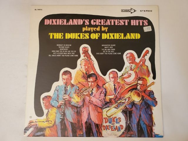 The Dukes of Dixieland Dixieland's Greatest Hits Played by The Dukes of Dixieland vinyl record