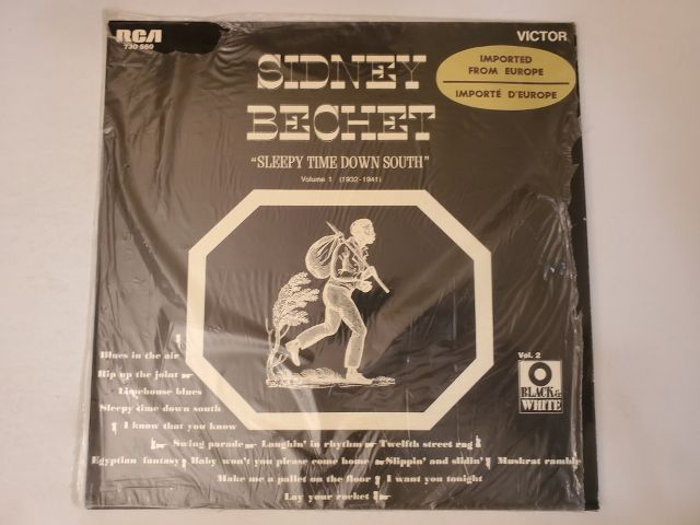 Sidney Bechet Sleepy Time Down South, Volume 1 (1932-1941) vinyl record