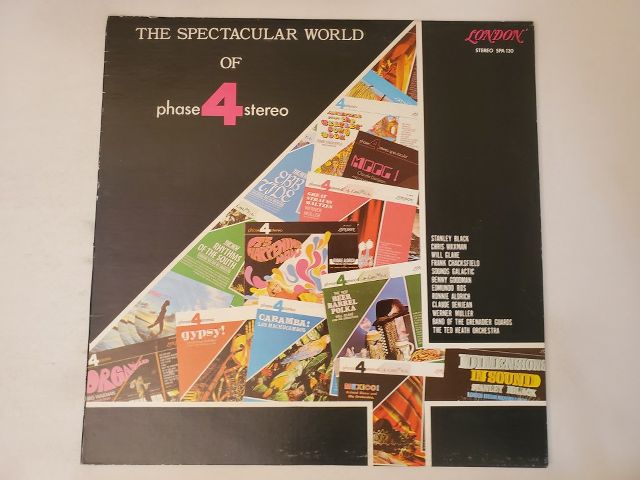 Various Artists The Spectacular World of Phase 4 Stereo vinyl record