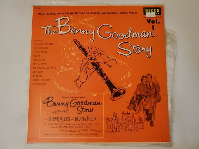 Benny Goodman The Benny Goodman Story, Vol. 1 vinyl record
