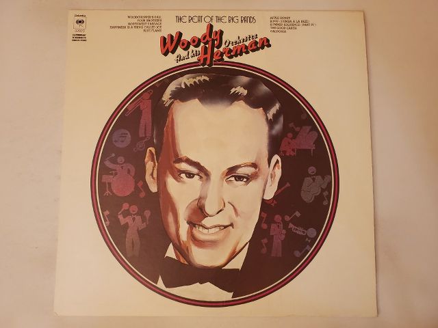 Woody Herman and His Orchestra The Beat of the Big Bands vinyl record