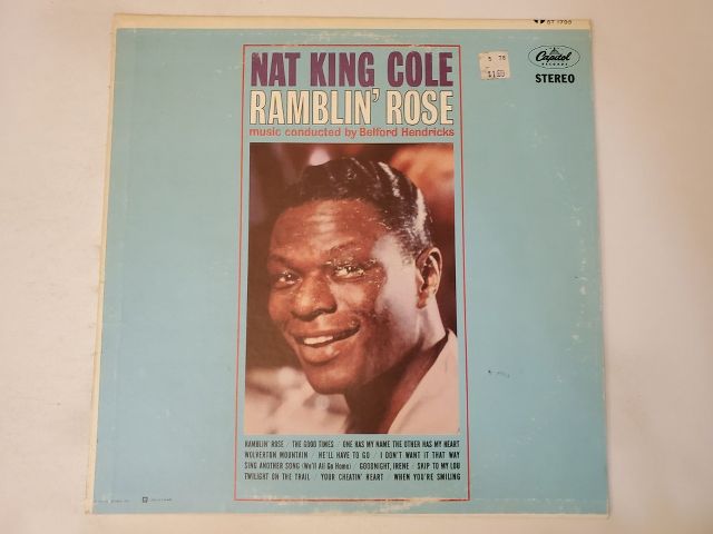 Nat "King" Cole Ramblin' Rose vinyl record