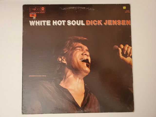 Dick Jensen White Hot Soul vinyl record
