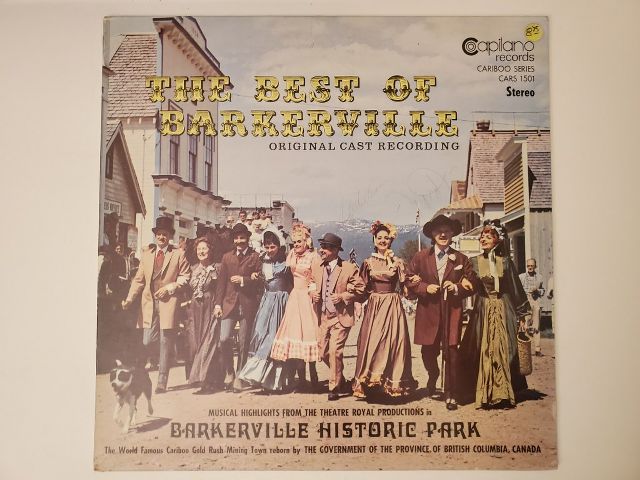 Original Cast The Best of Barkerville vinyl record