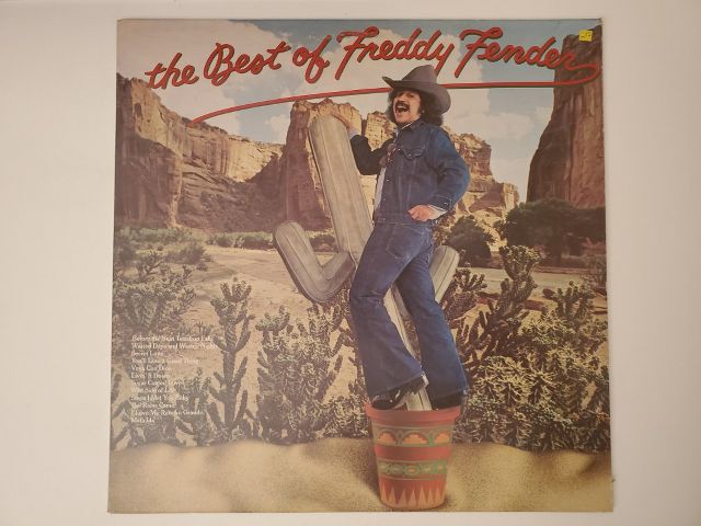 Freddy Fender The Best of Freddy Fender vinyl record