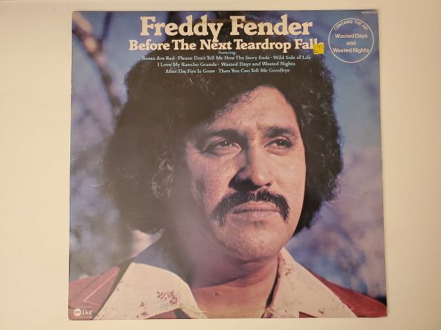 Freddy Fender Before the Next Teardrop Falls vinyl record