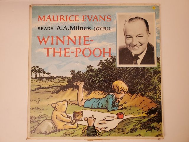 Maurice Evans Reads A.A. Milne's Joyful Winnie-the-Pooh vinyl record