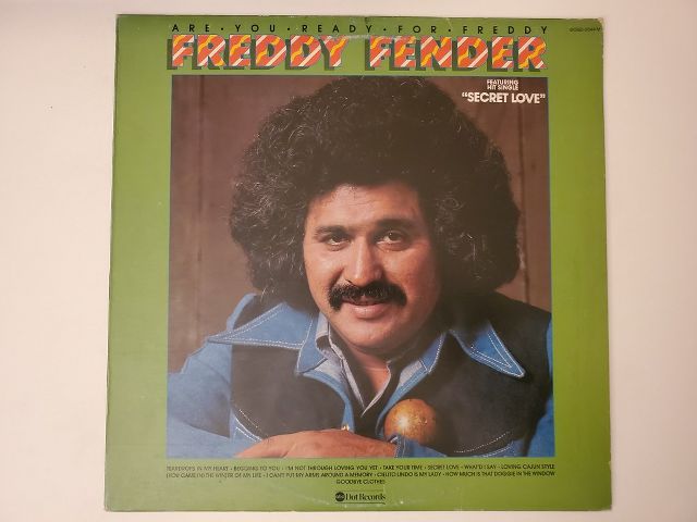 Freddy Fender Are You Ready for Freddy vinyl record