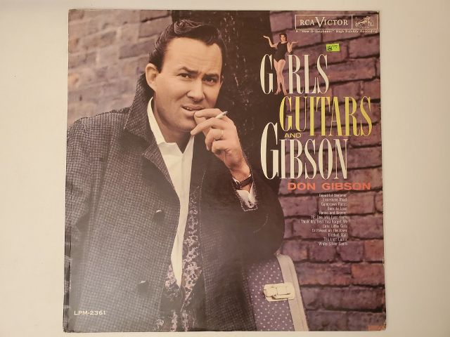 Don Gibson Girls, Guitars and Gibson vinyl record