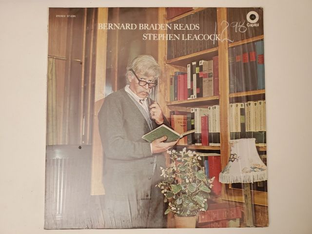 Bernard Braden Bernard Braden Reads Stephen Leacock vinyl record