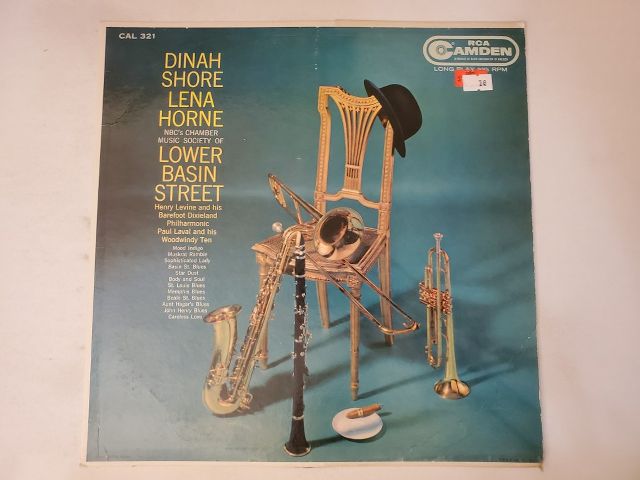Dinah Shore, Lena Horne, NBC's Chamber Music Society of Lower Basin Street Lower Basin Street vinyl record