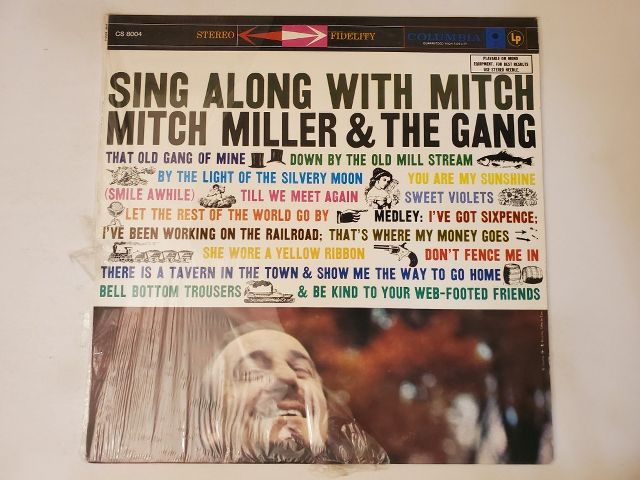 Mitch Miller & The Gang Sing Along with Mitch vinyl record
