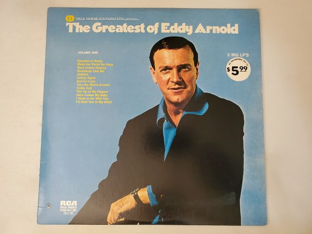 Eddy Arnold The Greatest of Eddy Arnold vinyl record