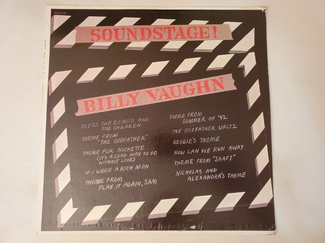 Billy Vaughn Soundstage! vinyl record