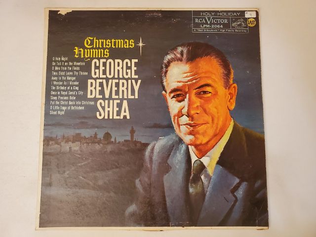 George Beverly Shea Christmas Hymns vinyl record