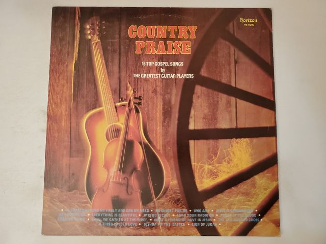 The Greatest Guitar Players Country Praise vinyl record