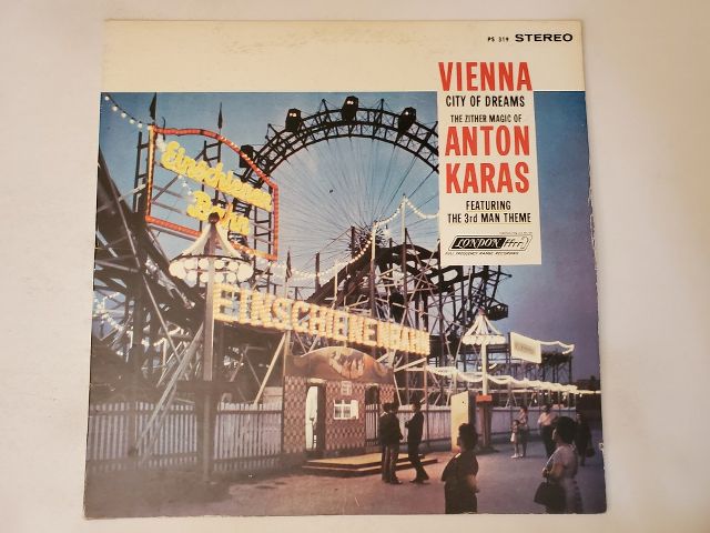 Anton Karas Vienna City of Dreams vinyl record