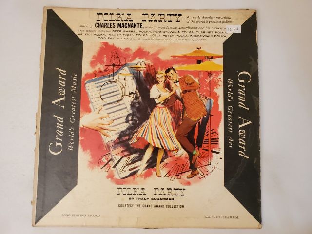 Charles Magnante Polka Party vinyl record