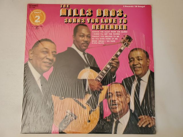 The Mills Bros. Songs You Love to Remember vinyl record