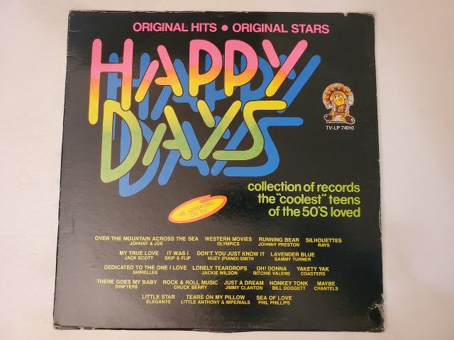 Various Artists Happy Days vinyl record