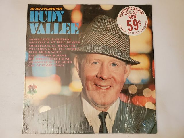 Rudy Vall?e Hi-Ho Everybody vinyl record