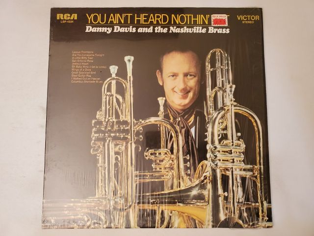 Danny Davis and the Nashville Brass You Ain't Heard Nothin' vinyl record