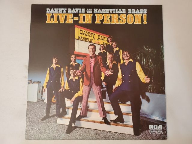Danny Davis and the Nashville Brass Live - In Person! vinyl record
