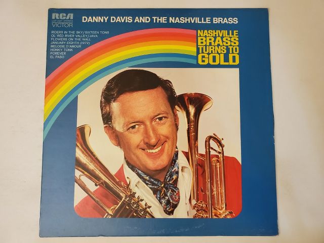 Danny Davis and the Nashville Brass Nashville Brass Turns to Gold vinyl record