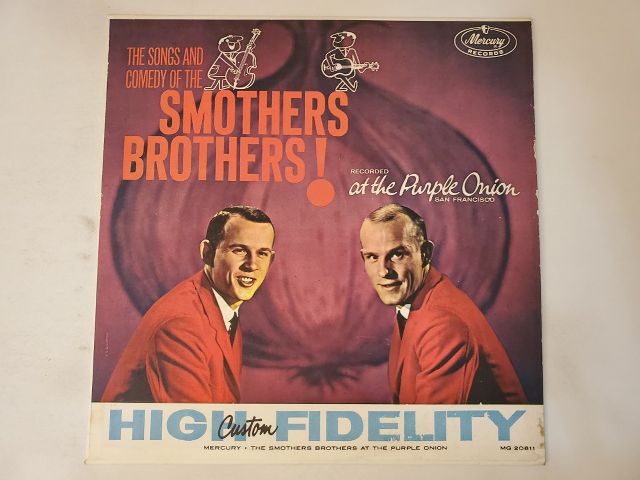 The Smothers Brothers The Songs and Comedy of the Smothers Brothers! Recorded at the Purple Onion vinyl record