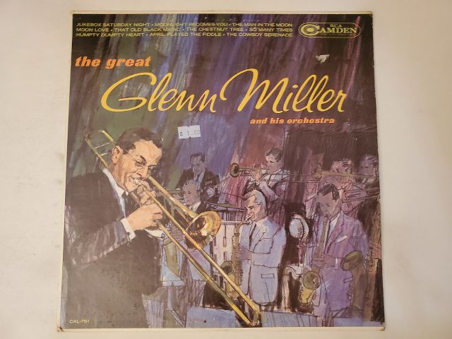 Glenn Miller and His Orchestra The Great Glenn Miller vinyl record
