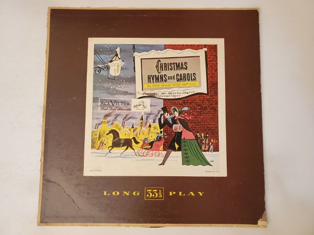 Robert Shaw Christmas Hymns and Carols vinyl record