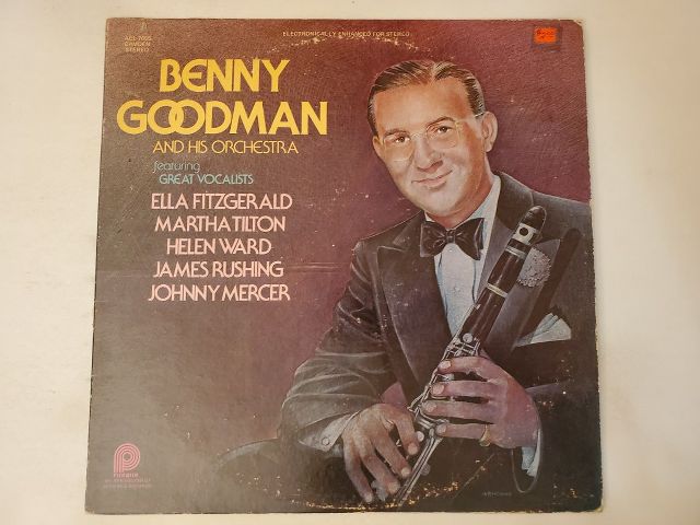 Benny Goodman and His Orchestra Featuring Great Vocalists vinyl record