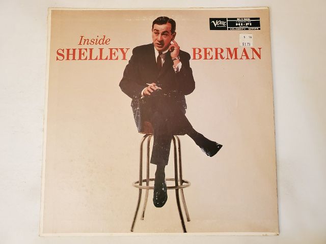 Shelley Berman Inside Shelley Berman vinyl record