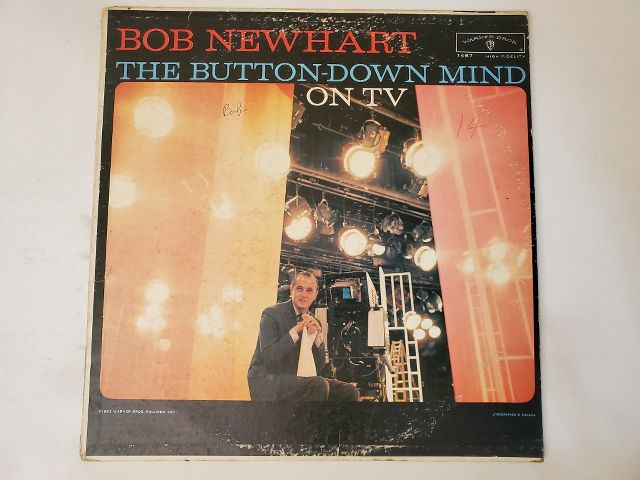 Bob Newhart The Button-Down Mind on TV vinyl record