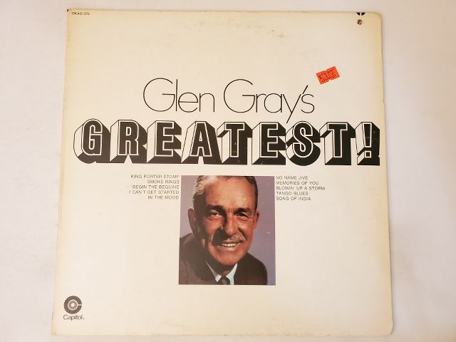 Glen Gray Glen Gray's Greatest! vinyl record