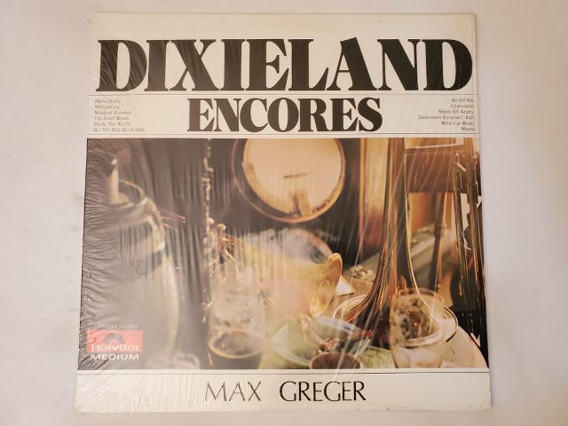 Max Greger Dixieland Encores vinyl record