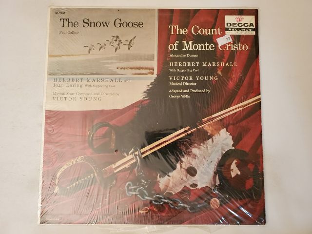 Herbert Marshall, Victor Young The Snow Goose / The Count of Monte Cristo vinyl record