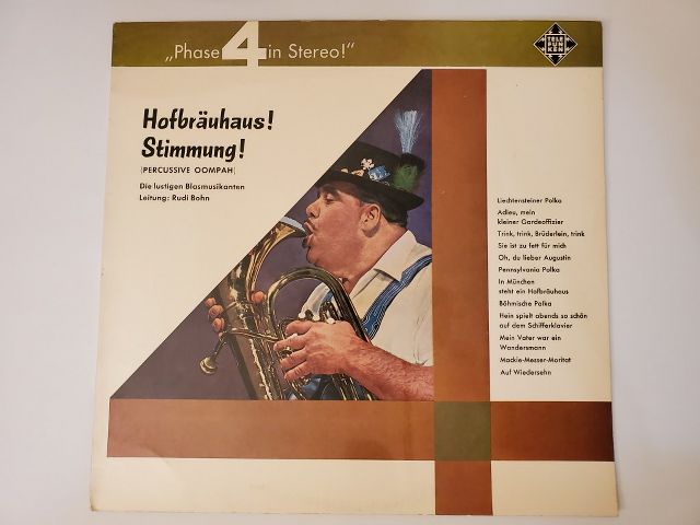 Die lustigen Blasmusikanten Hofbr?uhaus! Stimmung! vinyl record