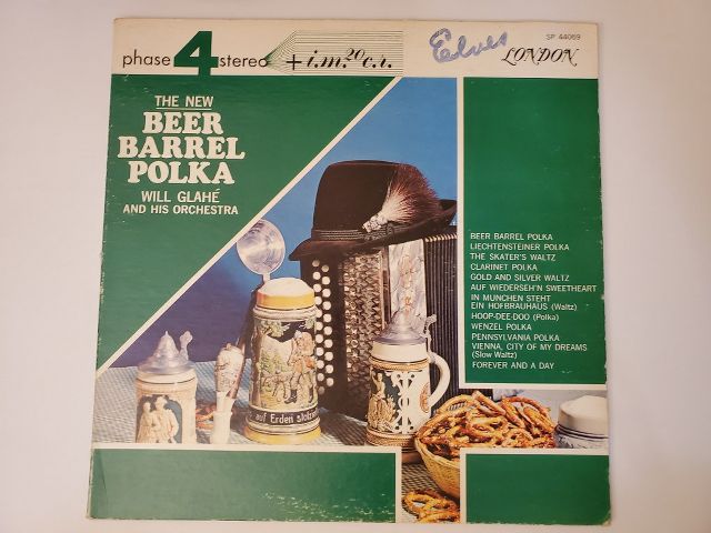 Will Glahe and His Orchestra The New Beer Barrel Polka vinyl record