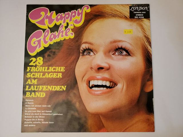 Various Artists Happy Glah?: 28 Fr?hliche Schlager Am Laufenden Band vinyl record